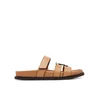 Tory Burch Natikači Ines Sport 168791 Rjava