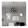 ByRydens 4200650-4505 - Luster na sajli GROSS GRANDE 8xG9/4W/230V zadimljena/crna
