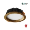 APLED - LED ugradni RONDO WOODLINE LED/6W/230V 4000K prečnik 15 cm masivni hrast