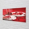 tulup.si Slika na akrilnem steklu Rose srce očala 125x50 cm 2 obešalnika