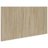 Vidaxl Posteljno vzglavje sonoma hrast 160x1,5x80 cm konstruiran les