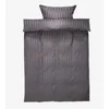 Posteljina saten 140x200 antracit