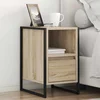 Noćni ormarić 2 pcs Sonoma 39,5 x 30 x 50 cm Konstruirano drvo