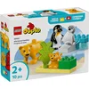 Lego Duplo Porodice divljih životinja pingvini i lavovi 10442, Uzrast 2+
