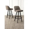 Hanah Home Set barskih stolica Atex, 44x105x42 cm,6 komada, Smeđe