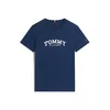TOMMY HILFIGER Majica mornarska/rdeča/bela