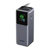 Ugreen Prenosna baterija 20000mAh PB726 USB + USB-C, 165 W, vgrajen kabel, CCC certifikat (siva)