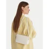 Calvin Klein Ročna torba Emblem Aop Elongated Camera Bag LV04F3268G Écru
