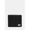 Usnjena denarnica Diesel BISCOTTO BISCOTTO BI FOLD COIN moška, črna barva, X10420.PR227