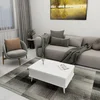 Hanah Home Sto za dnevnu sobu Dy Ada 90x38x60 cm, Bela