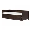 Postelja Berwyn 607 (Rjava) Enojne, Rjava, 90x200, MDF plošča, Posteljno dno, 99x208x72cm