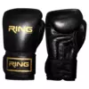 RING RS 3311-12 black rukavice 12 OZ kozne
