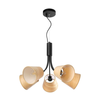 ONLI - Lestenec na vrvici ASIA 5xE14/6W/230V