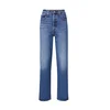 LEVIS ® Kavbojke Ribcage Straight Ankle  moder denim