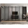 Hanah Home ormar sa reflektujućim staklom Nisa 20652, 315 cm, dore