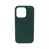 Maska za telefon LEATHER CASE za Iphone 14 Pro, Zelena