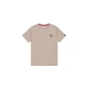 ALPHA INDUSTRIES Majica temno bež/črna