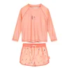 PLAYSHOES UV-zaščita Surf Palme kremna/temno modra/roza/staro roza