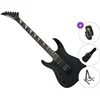 Jackson JS22L DKA Dinky Gloss AH SET Satin Black Električna kitara