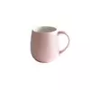 Origami Aroma Barrel porcelanska skodelica 320ml mat rožnata