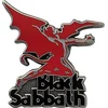 Black Sabbath Logo & Daemon Odznak 30 x 32 mm