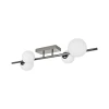 Brilagi - LED plafonski luster MILLA 4xG9/3W/230V crni hrom/bela