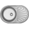 Deante Twtist ZEU 011B Sudopera, 1 korito, 17cm, Inox