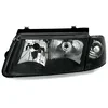 OEM Kristalni Clear Glass farovi VW Passat B5 (1997-2000), Crni