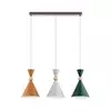Luster na sajli KANDY 3xE27/15W/230V višebojan