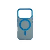Silikonska futrola Magsafe FLURO COLOR Iphone 18 Pro / 17 Pro PLAVA