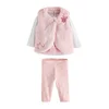 Baker by Ted Baker Komplet roza/staro roza/bela