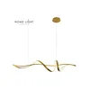 HOME LIGHT Solea 145 LED luster zlatni