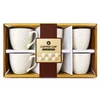 Set šolja za kafu K005-04, 6 komada, Bele