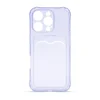 Futrola Clear Wallet za Iphone 16 Pro, Ljubičasta