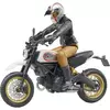 bruder Bruder Scrambler Ducati Desert Sled z voznikom