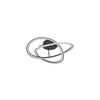 Wofi 10492 - prigušiva LED plafonska lampa OHIO LED/34W/230V