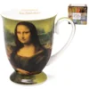 Porcelanasta skodelica Mona Lisa da Vinci 300 ml kot darilo za kraljico Izabelo