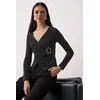 Trendyol Milla ženska bluza Tpraw26Bz00072, Srebrna