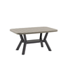 HANAH HOME Baštenski sto Silva Anthracite Mink