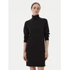 Tommy Jeans Pletena obleka Ess DW0DW23460 Črna Regular Fit