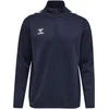 moški pulover hmlCORE XK HALF ZIP POLY SWEAT