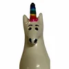 CONDOMERIE Unicorn Rainbow Hand-Painted Decorative Latex Model, Multicolor D-243242