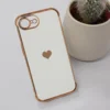 Maska Heart Frame za iPhone 16e/ 17e bela