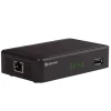 Digitalni prijemnik DENVER DTB-148, DVB-T2, H.265, MPEG-1/2/4, HDMI, USB, SCART, LAN, crni