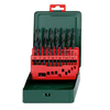 Metabo Set spiralnih burgija hss, 19 komada