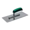 STALCO Lopatica S-37216 nerjaveče jeklo, lesen ročaj, 280 x 130 mm, 6 x 6 zob