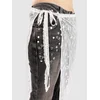 24 Colours Waist Scarf Belt white