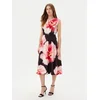 DKNY Cocktail obleka DD5H2J04 Črna Regular Fit