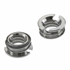 Adapter AD-S, 4 mm, medenina, od 1/4 do 3/8, kromiran