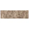 vidaXL Kuhinjska preproga Rjav beton 300 x 60 cm 100% poliamid Pralna